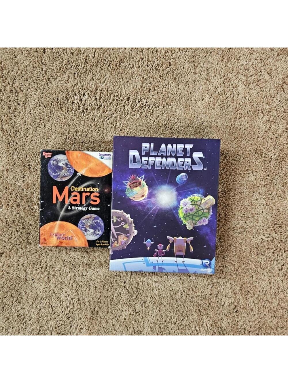 Planet Defenders (Renegade games) + Destination Mars Strategy game